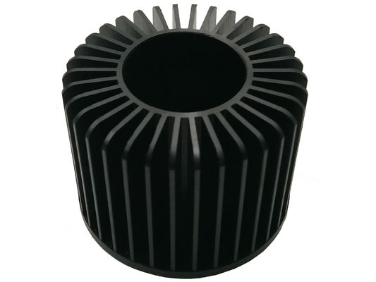 Heat Sink Putaran Industri Tahan Karat, Heatsink LED Aluminium Ekstrusi Stabil
