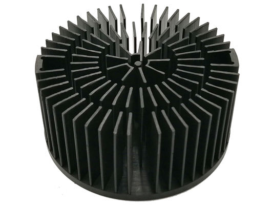 Pendingin Aluminium Tempa Dingin Anodized Hitam Tahan Karat AL1070