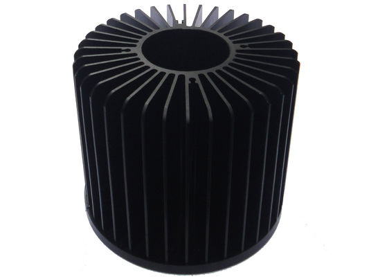 AL1070 LED Lighting Heat Sink, Heatsink Aluminium Ekstrusi Bulat Praktis