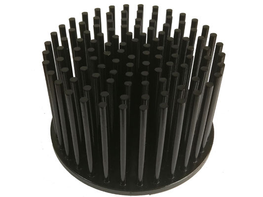 Spotlight Round Pin Forged Heat Sink Serbaguna Anodizing