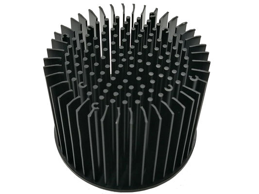 Heat Sink Edaran Anti Korosi, Heat Sink Aluminium Anodized Hitam Tahan Lama