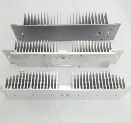 Bending Alloy Aluminium Extrusion Profile Heat Sink Serbaguna