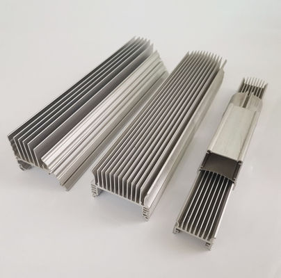 Bending Alloy Aluminium Extrusion Profile Heat Sink Serbaguna