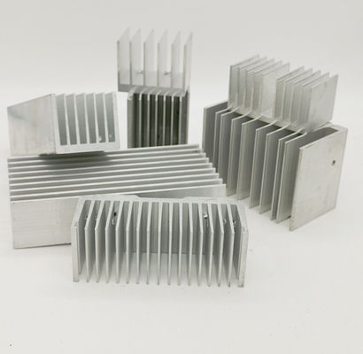Bending Alloy Aluminium Extrusion Profile Heat Sink Serbaguna