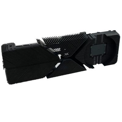 Heat Sink Anodized Serbaguna Persegi, Heatsink CNC Anti Korosi
