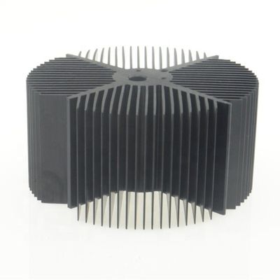 Ekstrusi Heat Sink Elektronik Aluminium Anodized Anti Oksidasi