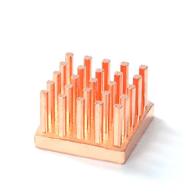 PC CPU Heat Sink Tembaga Murni Serbaguna Sand Blasting Surface