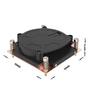 OEM Industrial Copper Aluminium Heat Sink Anti Korosi Tahan Lama