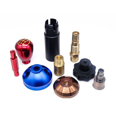 Kuningan Aluminium CNC Menghidupkan Bagian Toleransi Anti Korosi 0,01mm