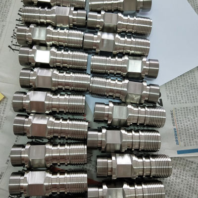 Bagian Aluminium Pembubutan CNC Tahan Karat Otomatis, Bagian Pembalik Presisi Tinggi Anti Korosi