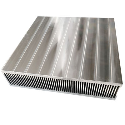 Heat Sink Lembaran Aluminium Serbaguna Bentuk Persegi Panjang Praktis
