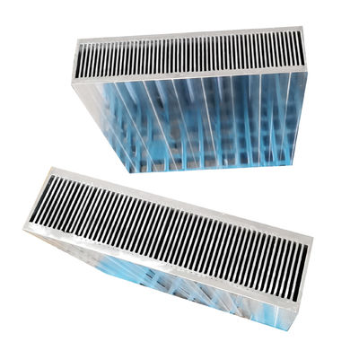 Heat Sink Lembaran Aluminium Serbaguna Bentuk Persegi Panjang Praktis