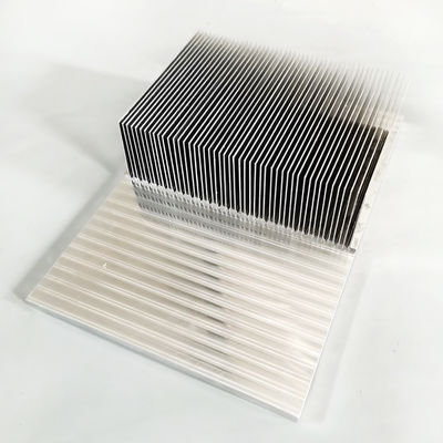 Heat Sink Laser Tahan Karat Industri, Ekstrusi Heat Sink Aluminium Anodizing