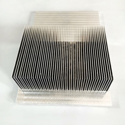 Heat Sink Laser Tahan Karat Industri, Ekstrusi Heat Sink Aluminium Anodizing