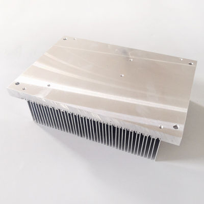 IGBT Antirust Heat Sink Aluminium Besar Komponen Elektronik Pitch 4mm