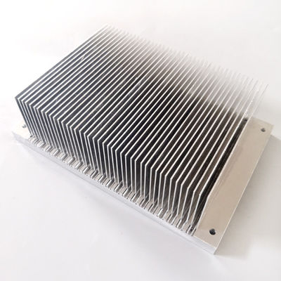 IGBT Antirust Heat Sink Aluminium Besar Komponen Elektronik Pitch 4mm