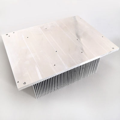 Heat Sink Penyearah Praktis Perak, Sirip Heat Sink Aluminium Tahan Karat