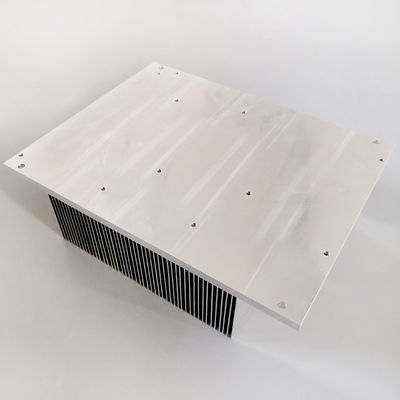 Heat Sink Penyearah Praktis Perak, Sirip Heat Sink Aluminium Tahan Karat