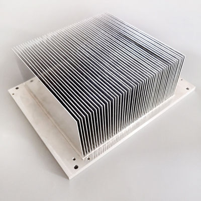 Heat Sink Penyearah Praktis Perak, Sirip Heat Sink Aluminium Tahan Karat