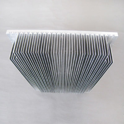 Heat Sink TEC Praktis Paduan, Heatsink Aluminium Ekstrusi Perak