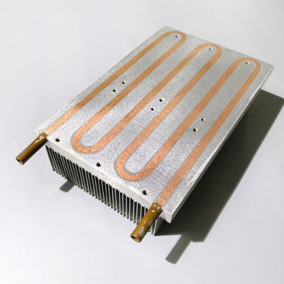 Silver Antirust Air Cooled Aluminium Heat Sink Serbaguna