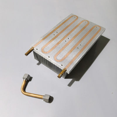 Silver Antirust Air Cooled Aluminium Heat Sink Serbaguna