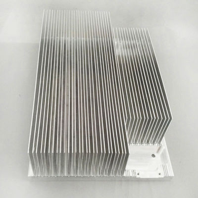 Bonded Fin Electronic Heat Sink Bentuk Persegi Panjang Bahan Aluminium