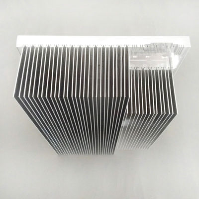 Bonded Fin Electronic Heat Sink Bentuk Persegi Panjang Bahan Aluminium