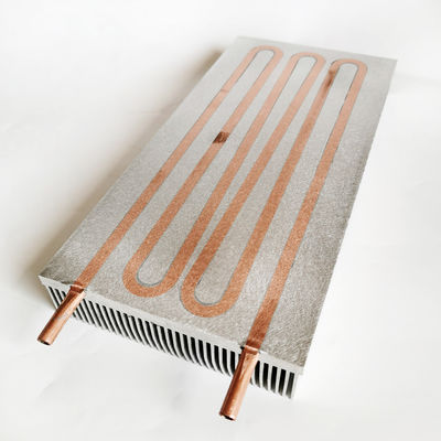 Pengecatan Air Cooled Radiator Heat Sink 120x30x250mm Untuk Penambangan
