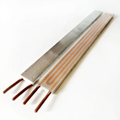 40x480x12mm Radiator Heat Sink Cold Plate Dengan Tabung Cooper Tertanam