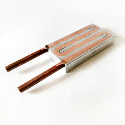 Anodizing LED Heat Sink Plat Dingin 40x80x12mm Anti Korosi