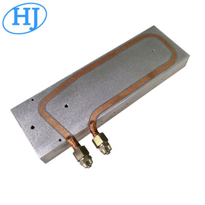 Silver 4-Pin Radiator Heat Sink untuk pendinginan industri