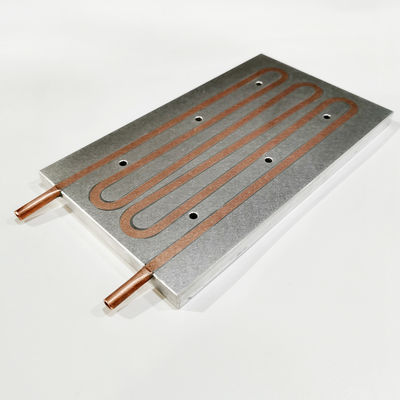 Aluminium Cooper Tube Radiator Heat Sink 120x12x210mm Tahan Lama