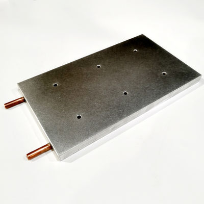 Aluminium Cooper Tube Radiator Heat Sink 120x12x210mm Tahan Lama