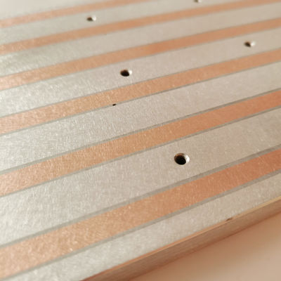 Lukisan Tahan Karat Cairan Didinginkan Heat Sink, Pendingin Elektronik Plat Dingin Stabil