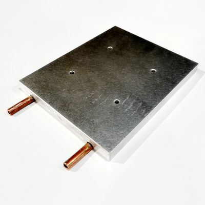 Pelat Pendingin Radiator Cooper Tertanam Untuk Pendinginan Air 120x12x150mm