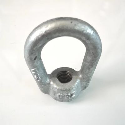 Anti Korosi Alloy Steel Forged Hardware, Serbaguna Lifting Eye Nut Ring