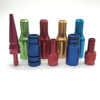 Multicolor Brass CNC Turning Milling Parts Tahan Karat Untuk Otomotif