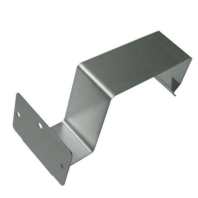 Aluminium Brushed Metal Stamping Parts Praktis Anti Korosi