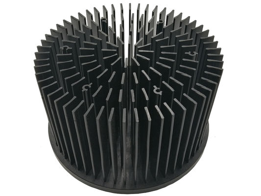 Heatsink Tempa Dingin Tahan Karat, Heat Sink Anodized Hitam Stabil