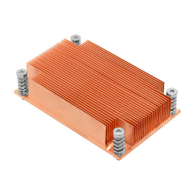 Rectangle Stable All Copper Heatsink Anti Oksidasi Serbaguna
